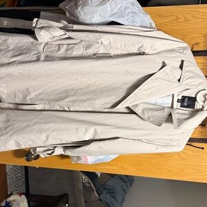 Simply Vera Vera Wang Light Beige Trench Coat